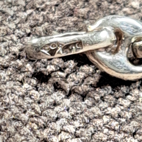 Mariner Anchor with Knots 925 Silver 7.5" Bracelet VG Marked Signed - Picture 4 of 8